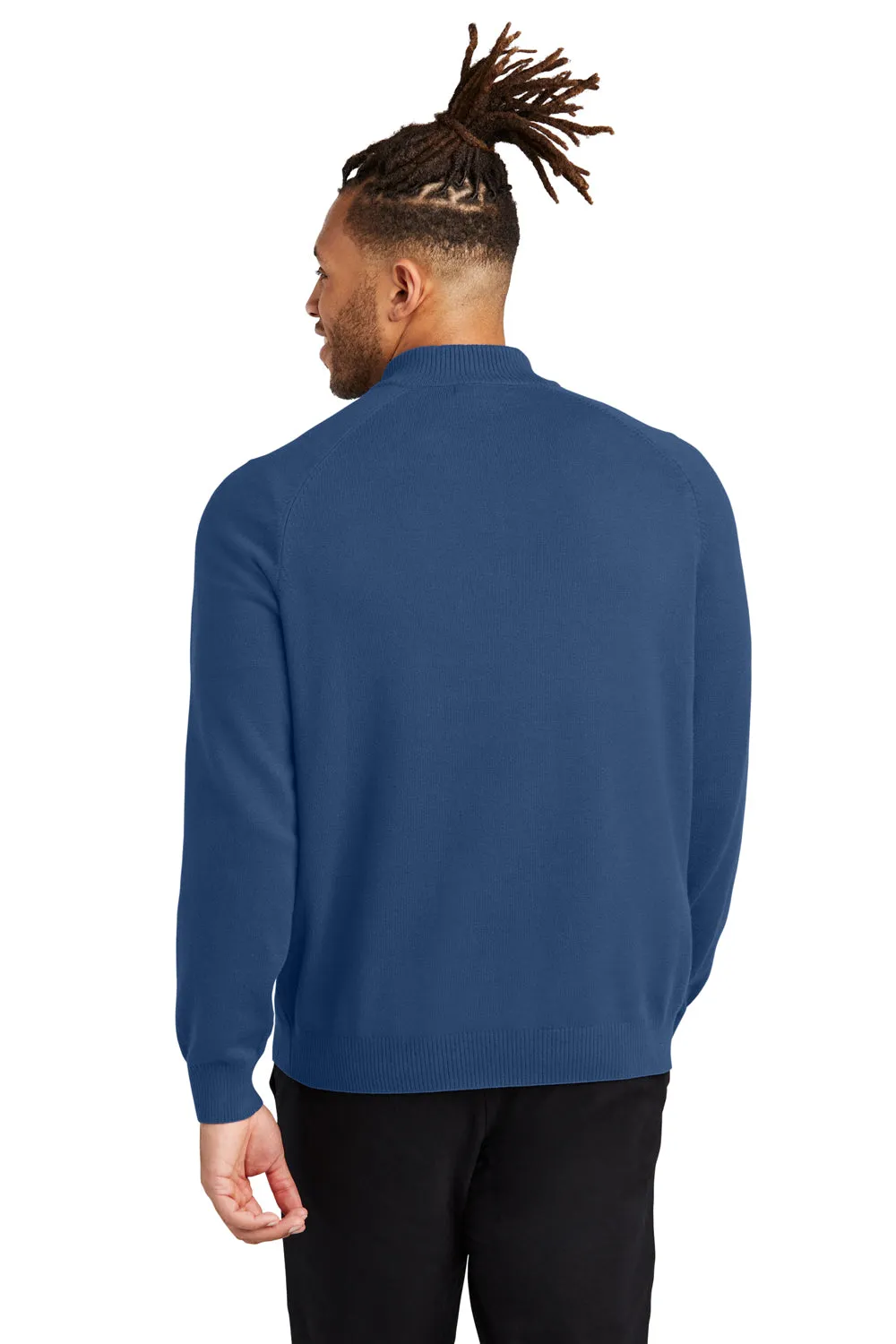 Mercer Mettle Mens 1/4 Zip Sweater - Insignia Blue