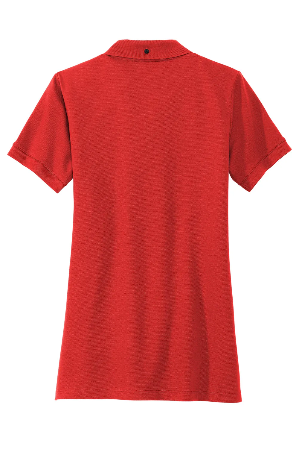 Mercer Mettle Womens Moisture Wicking Short Sleeve Polo Shirt - Apple Red
