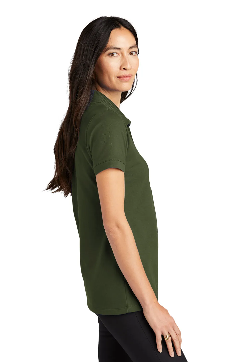 Mercer Mettle Womens Moisture Wicking Short Sleeve Polo Shirt - Townsend Green - Closeout