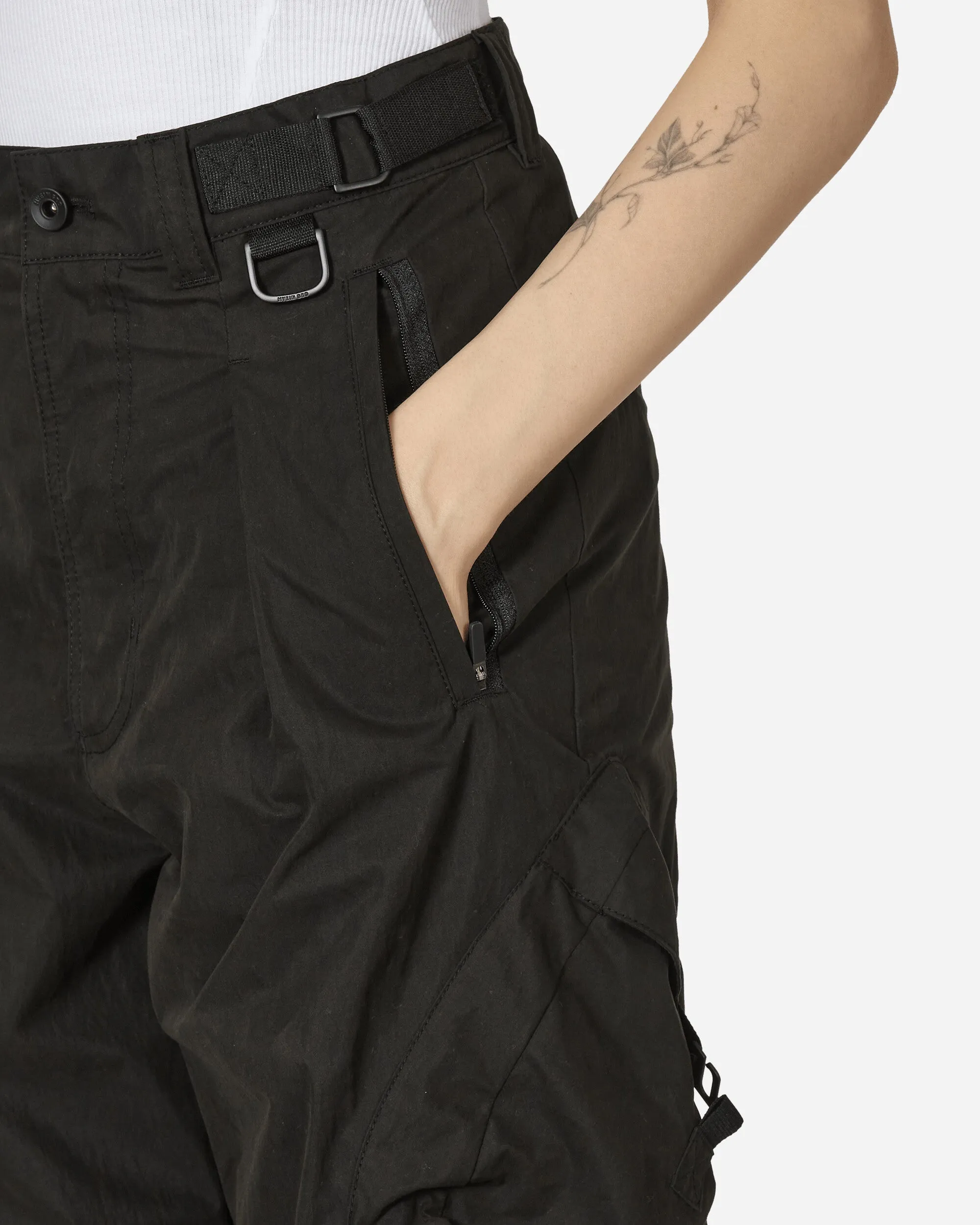Military Cargo Pants Black