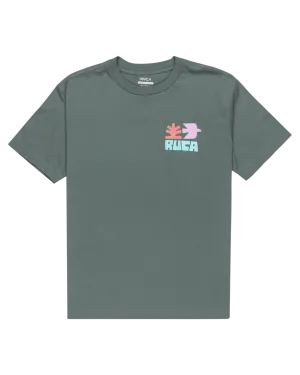 Mosaic T-Shirt in Balsam Green