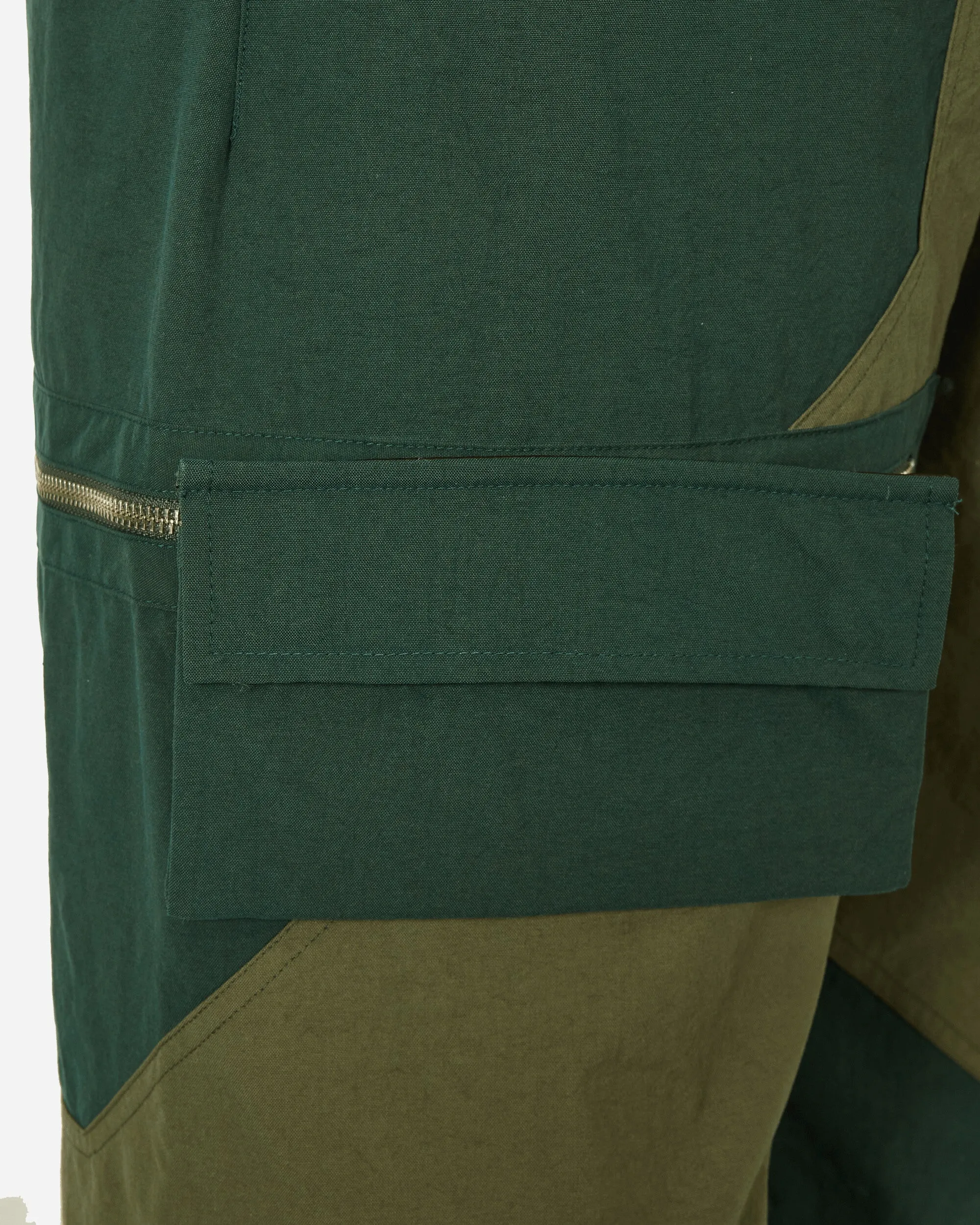 Moving Diagonal Pants Green / Olive