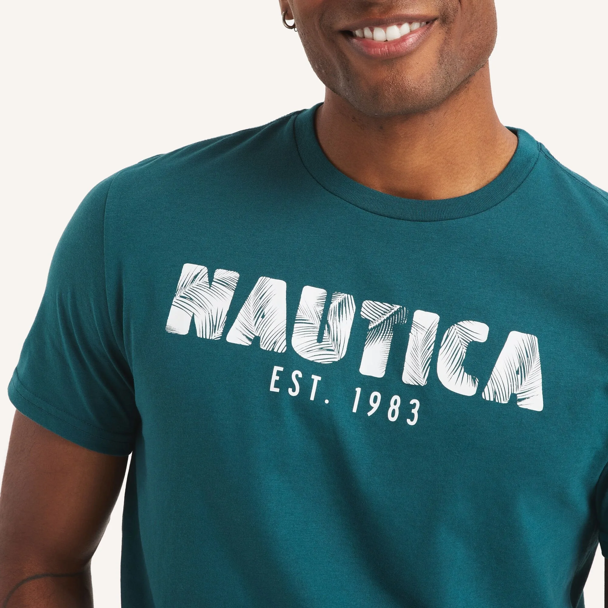 Nautica Mens 1983 Graphic T-Shirt