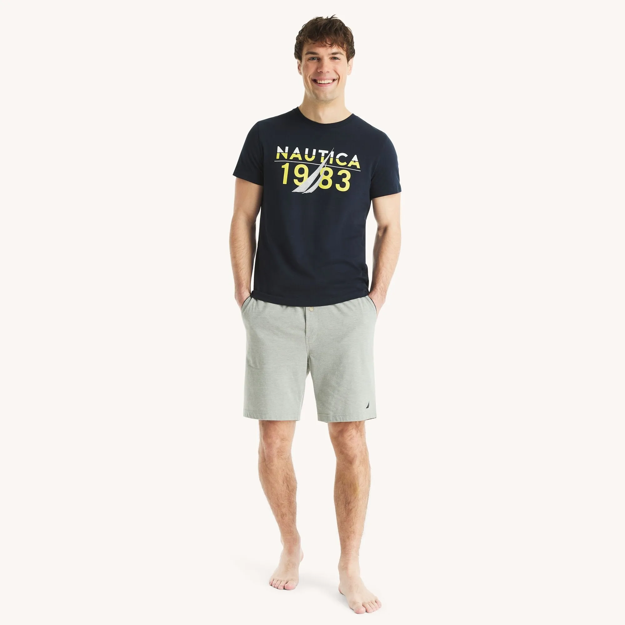 Nautica Mens 1983 Graphic T-Shirt