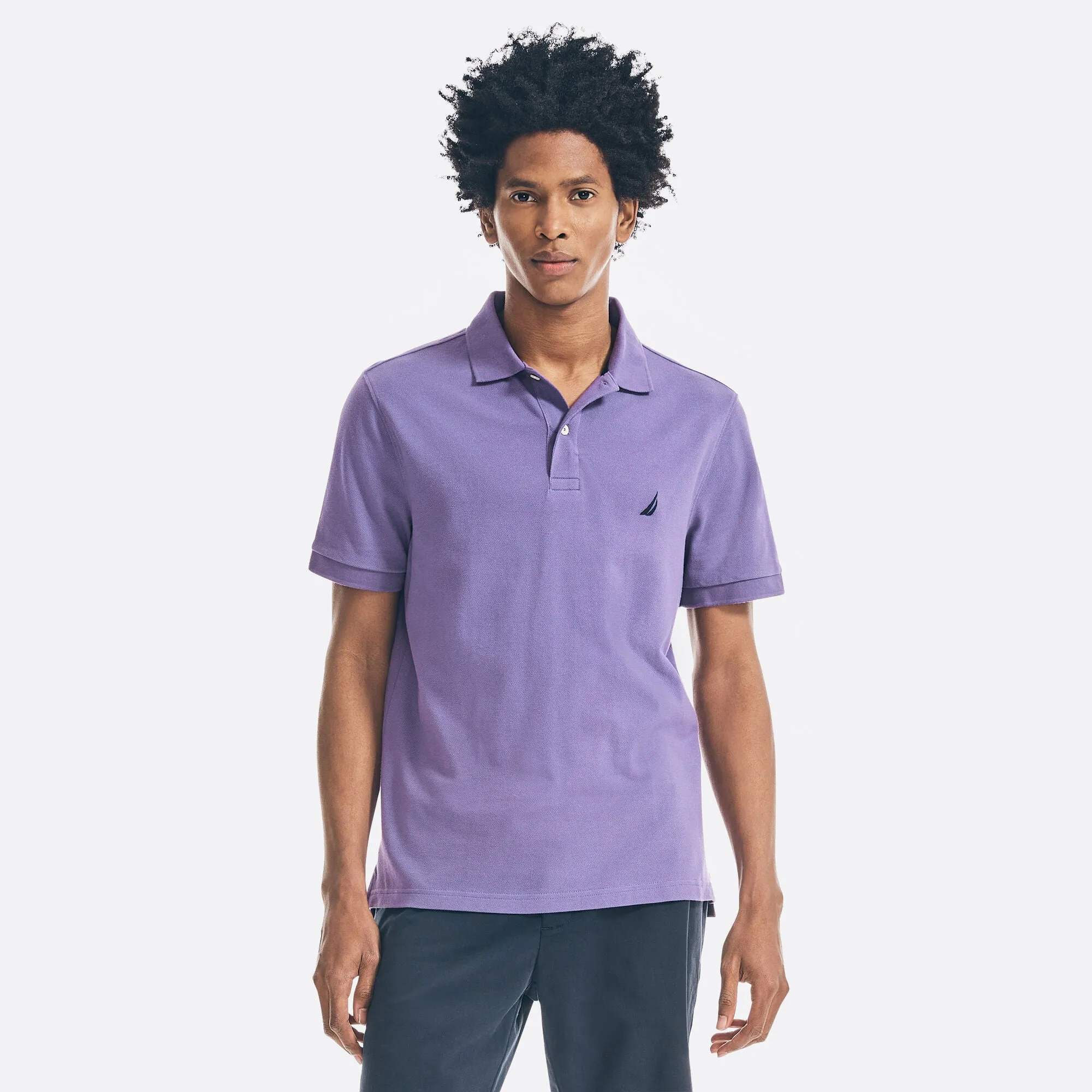 Nautica Mens Classic Fit Deck Polo