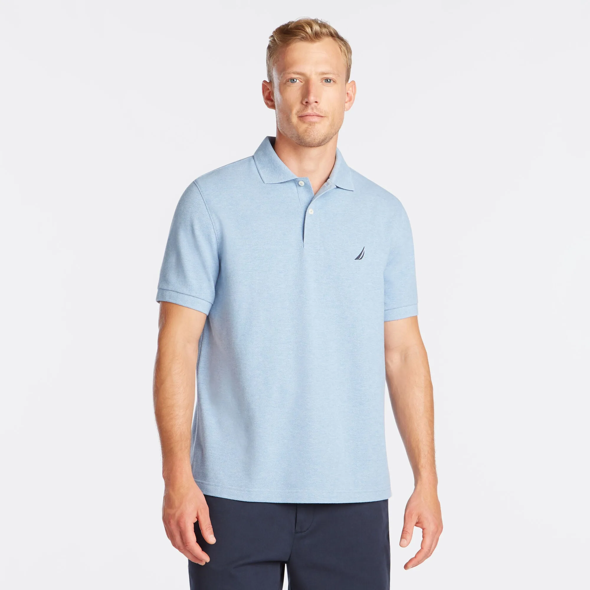 Nautica Mens Classic Fit Deck Polo