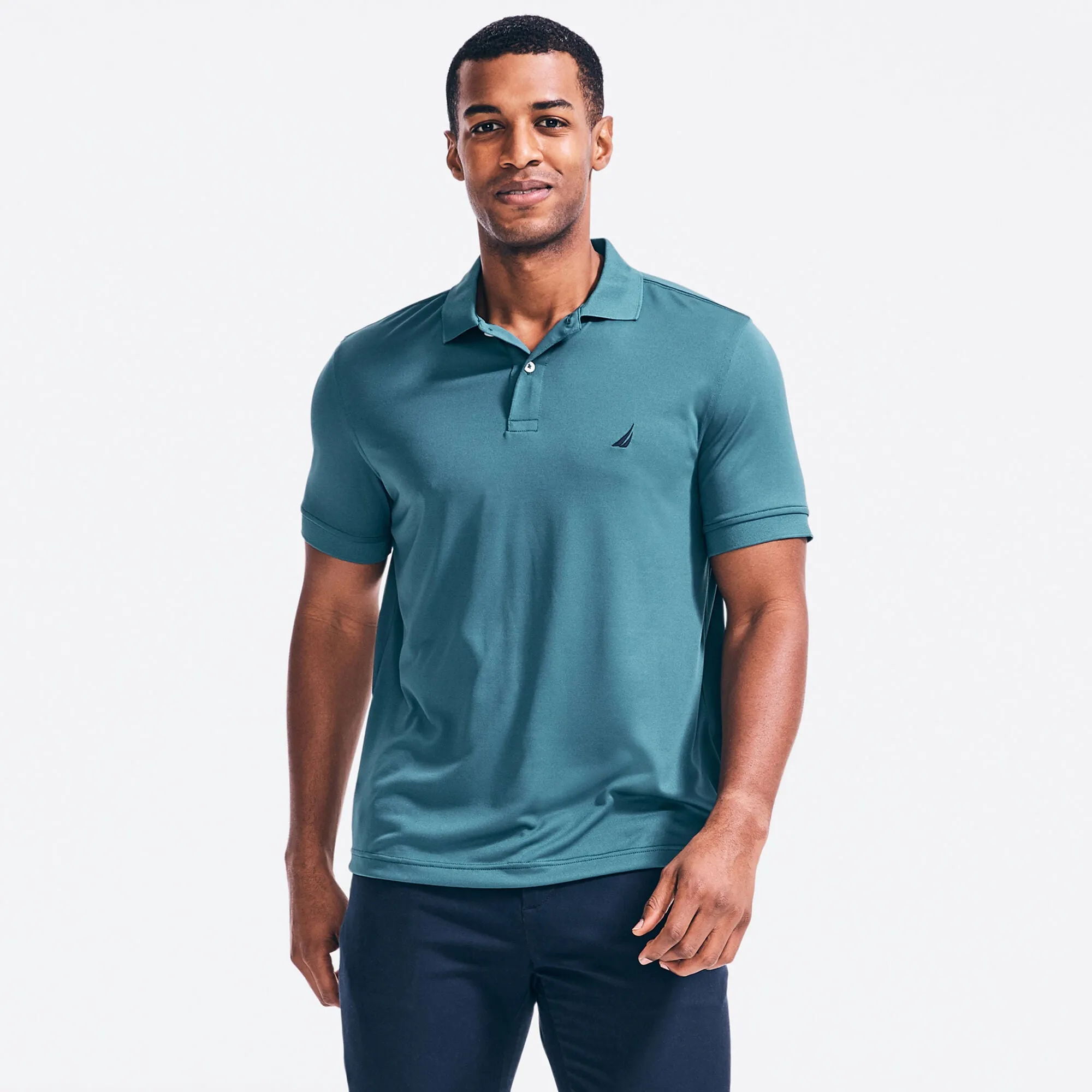 Nautica Mens Classic Fit Performance Golf Polo