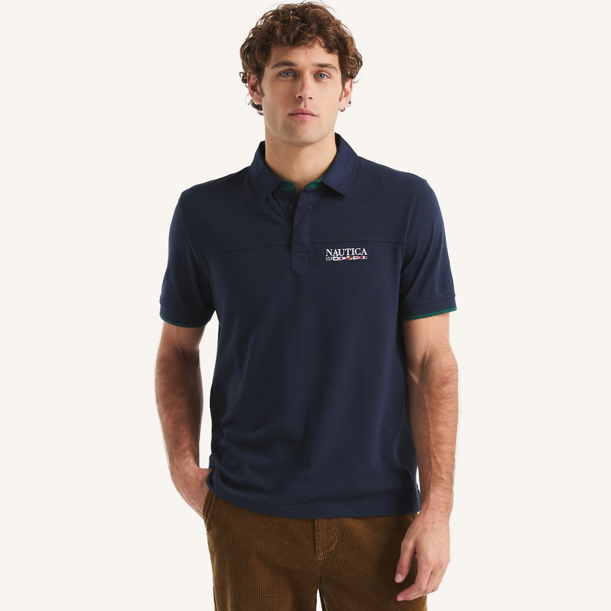 Nautica Mens Classic Fit Polo