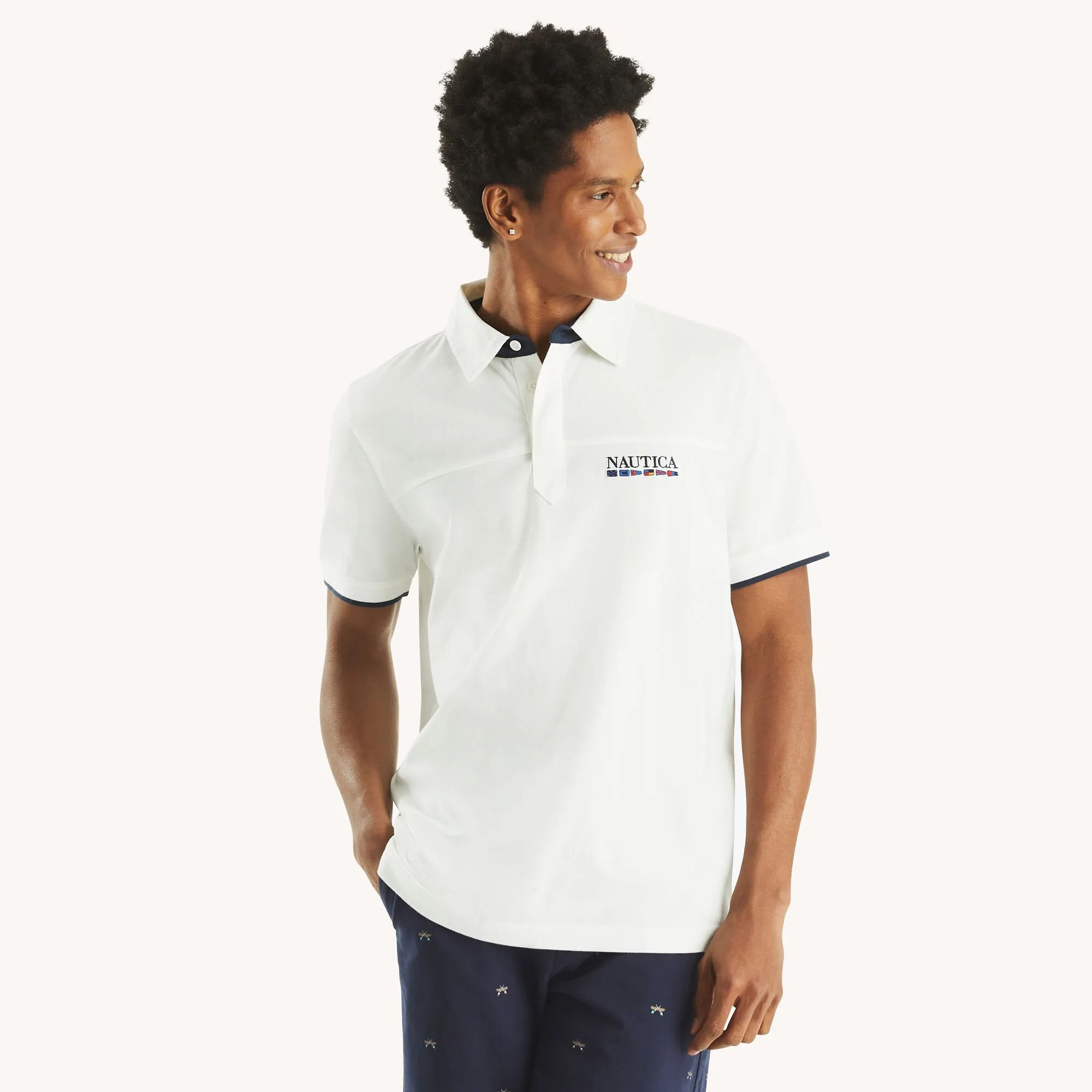 Nautica Mens Classic Fit Polo