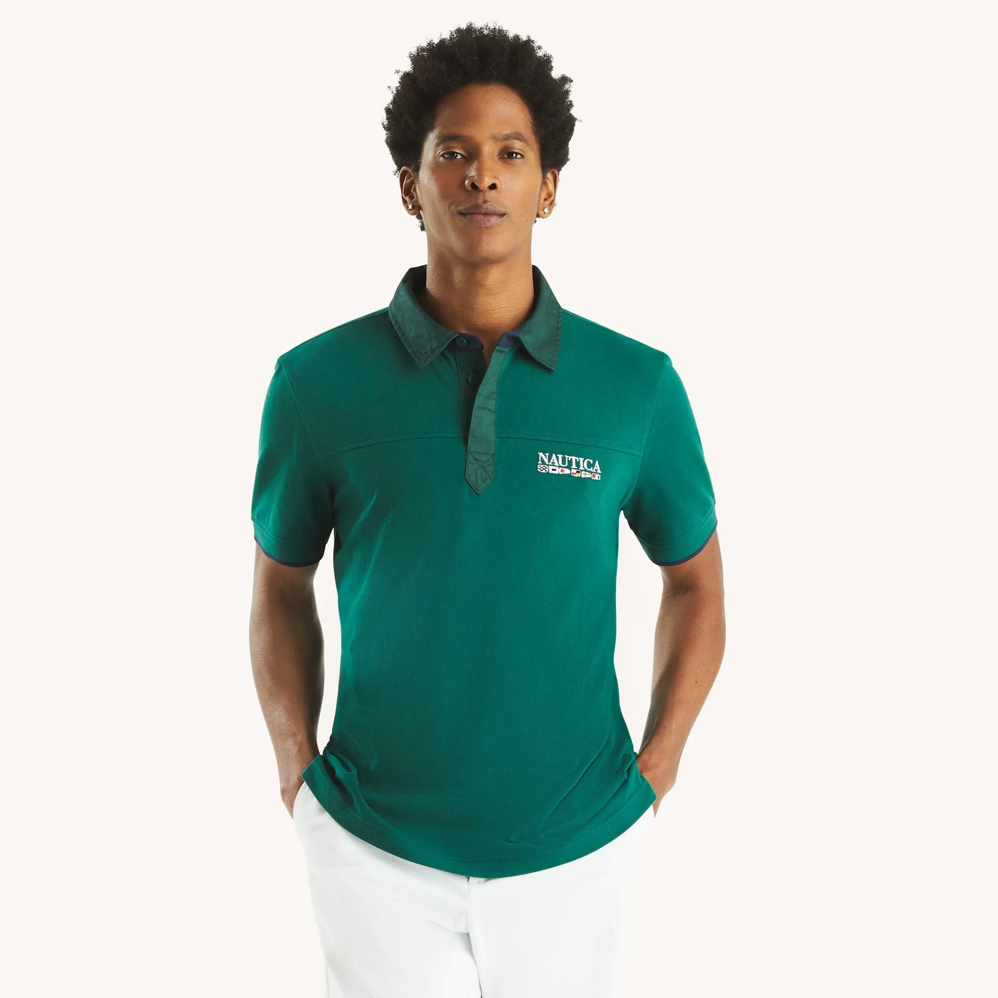 Nautica Mens Classic Fit Polo