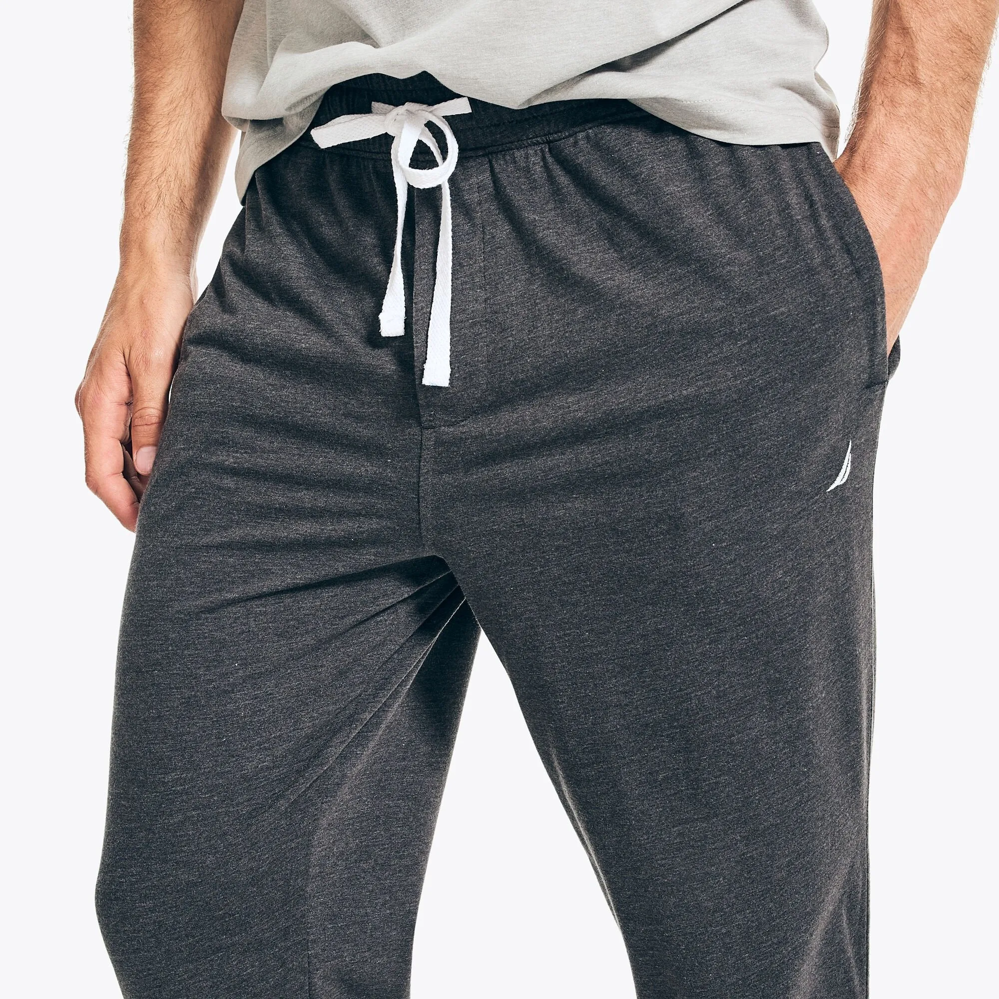 Nautica Mens Logo Graphic T-Shirt Pajama Pant Set