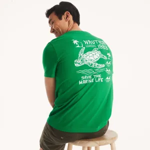 Nautica Mens Marine Life Graphic T-Shirt
