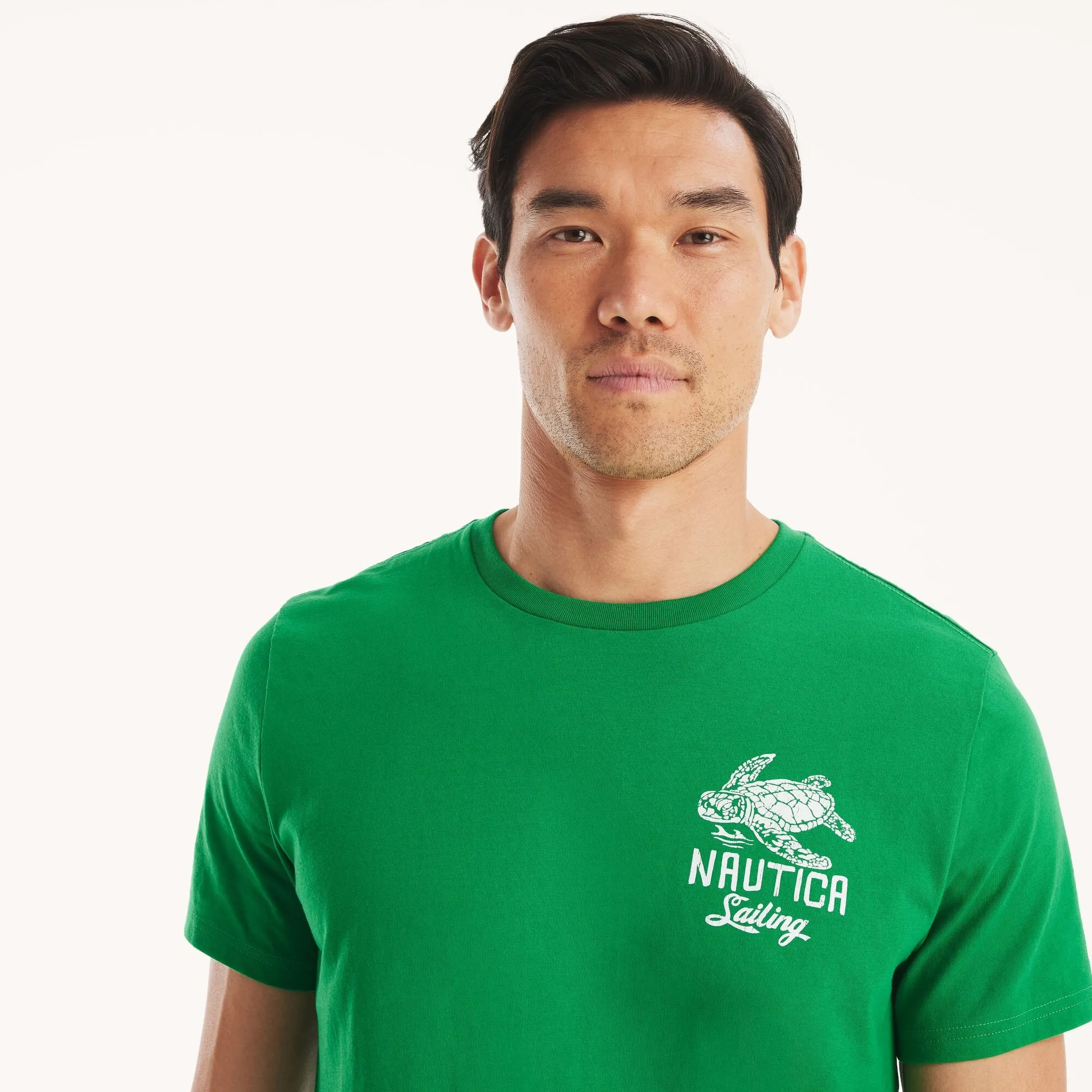 Nautica Mens Marine Life Graphic T-Shirt