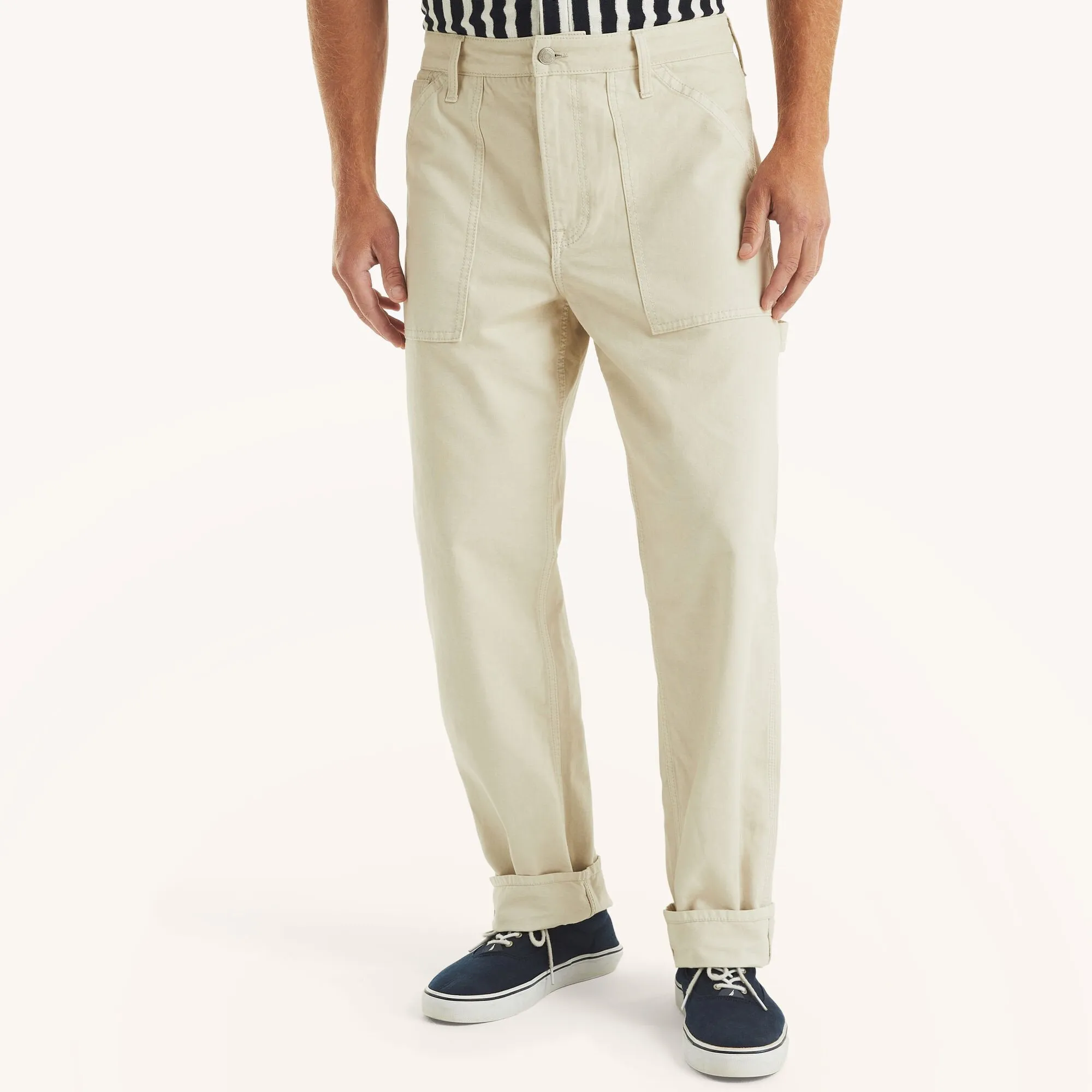 Nautica Mens Nautica Jeans Co. Original Relaxed Utility Pant