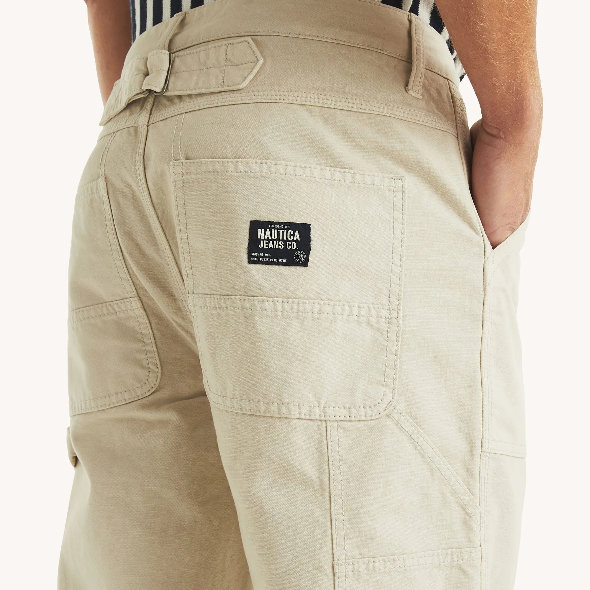 Nautica Mens Nautica Jeans Co. Original Relaxed Utility Pant