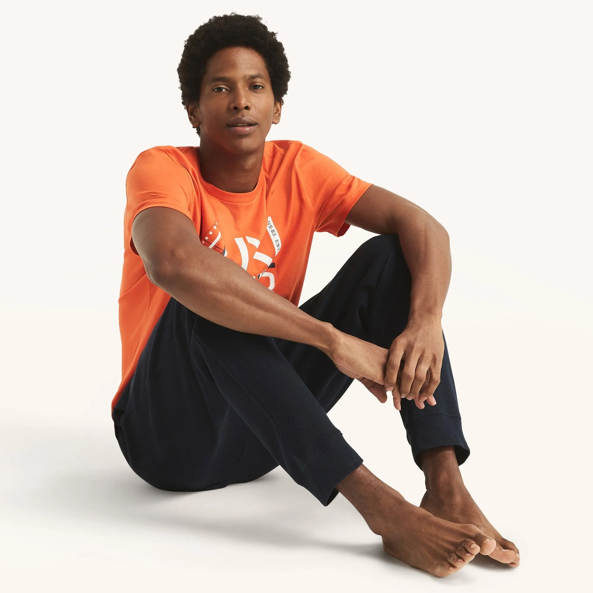 Nautica Mens Sailboat Sleep T-Shirt