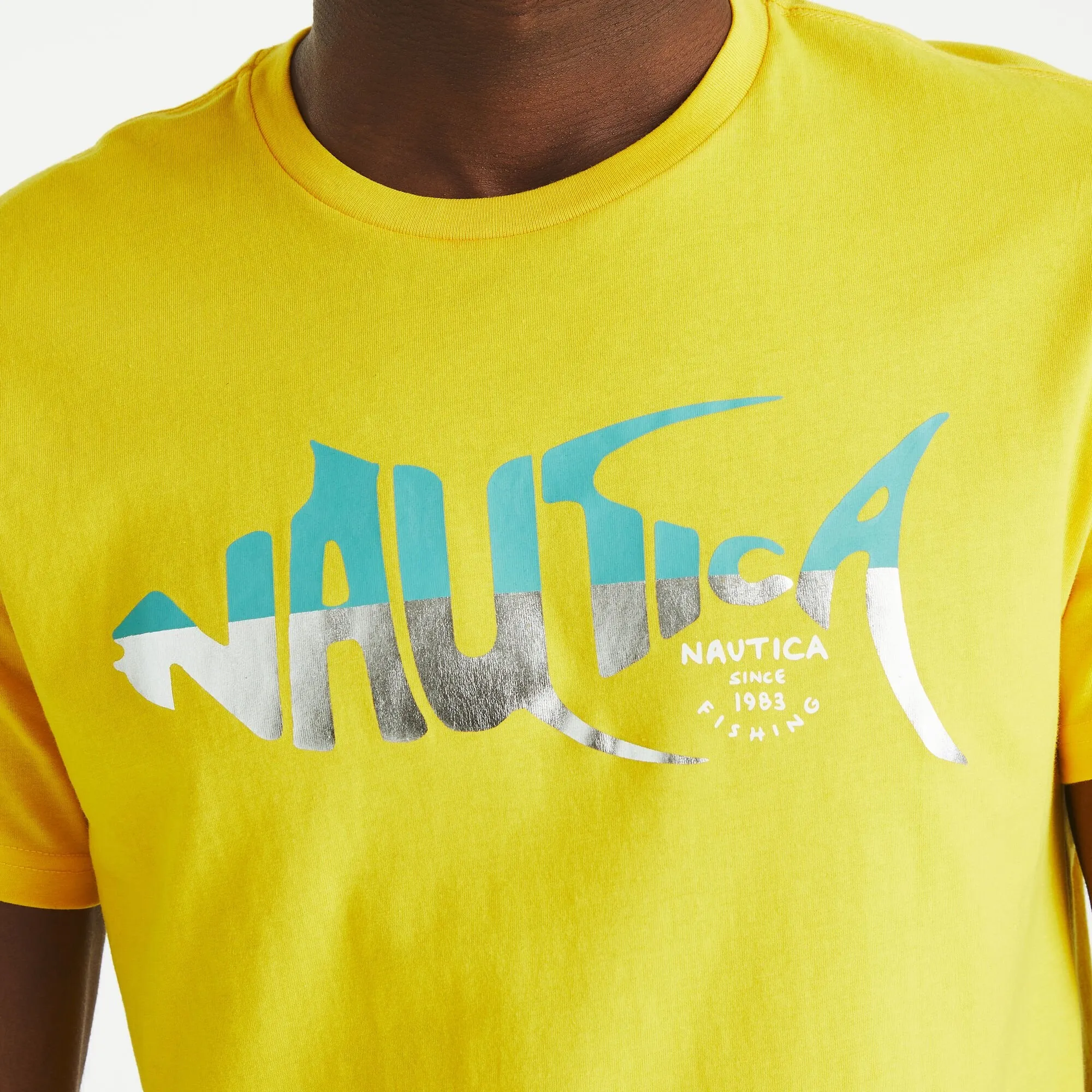 Nautica Mens Sailing 1983 Graphic T-Shirt
