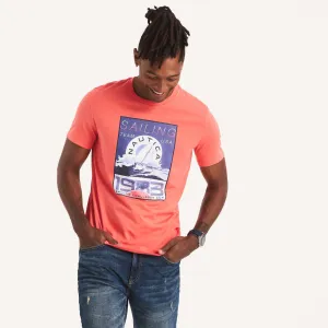 Nautica Mens Sailing Challenge Graphic T-Shirt