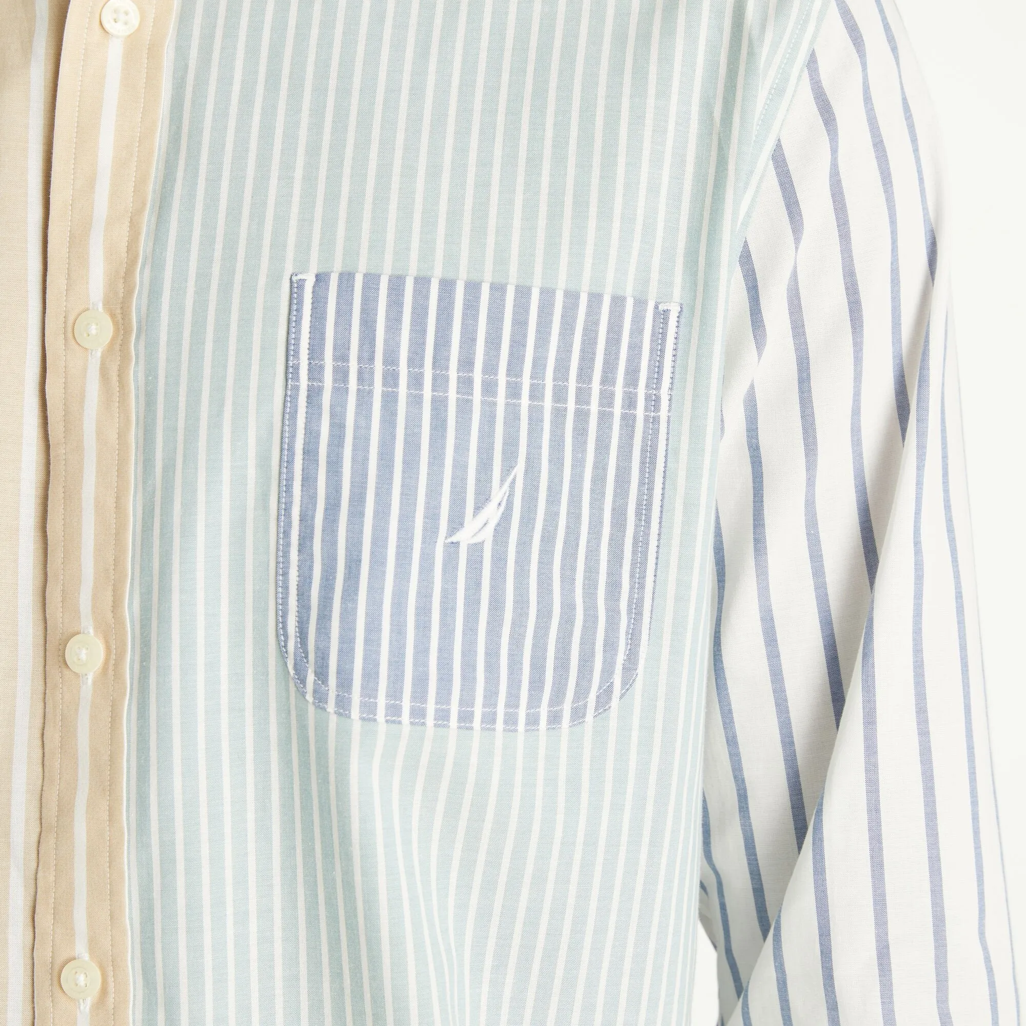 Nautica Mens Striped Shirt