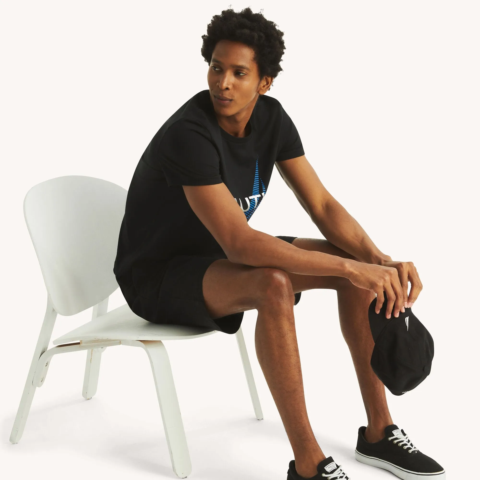 Nautica Mens Sustainably Crafted Nautica '83 Graphic T-Shirt