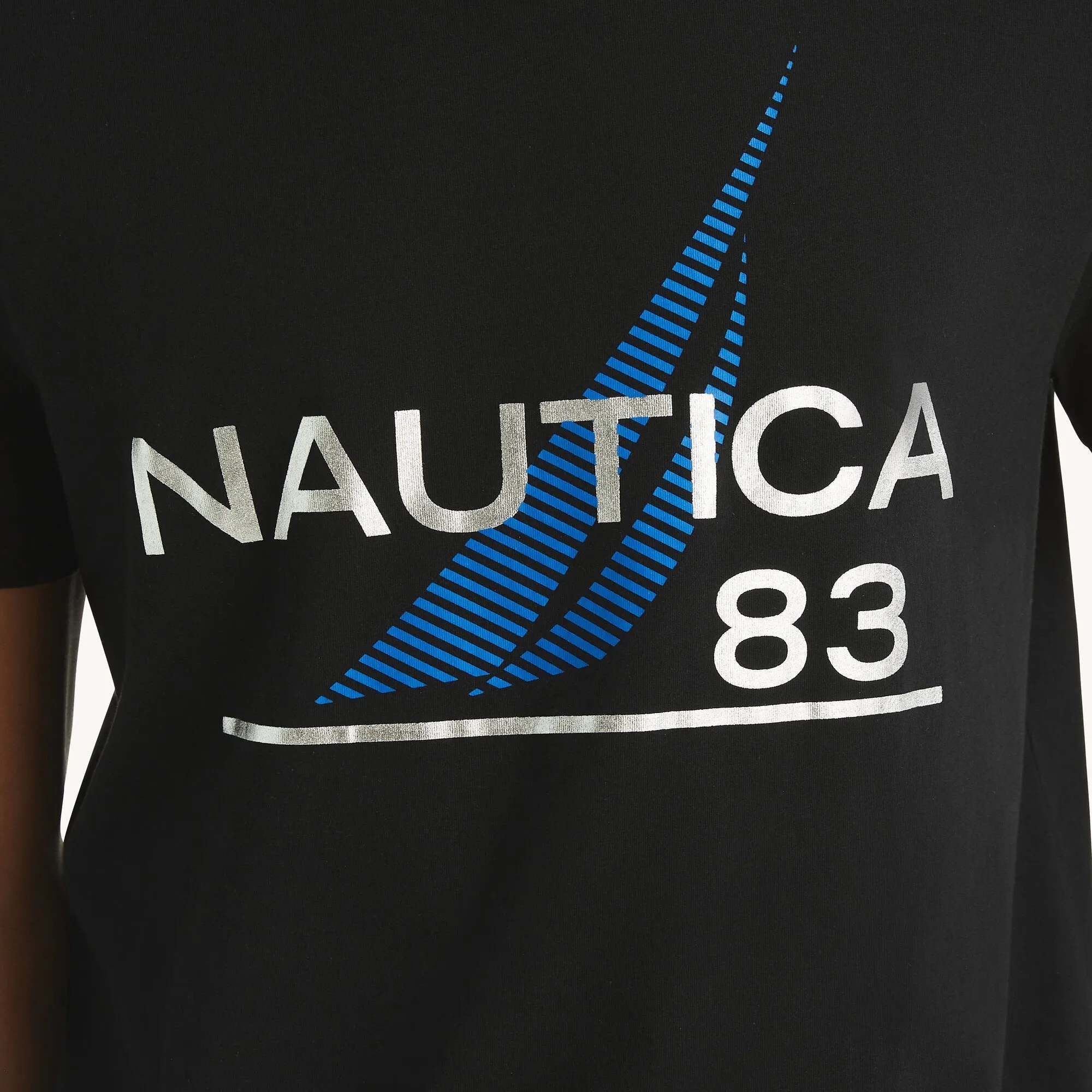 Nautica Mens Sustainably Crafted Nautica '83 Graphic T-Shirt