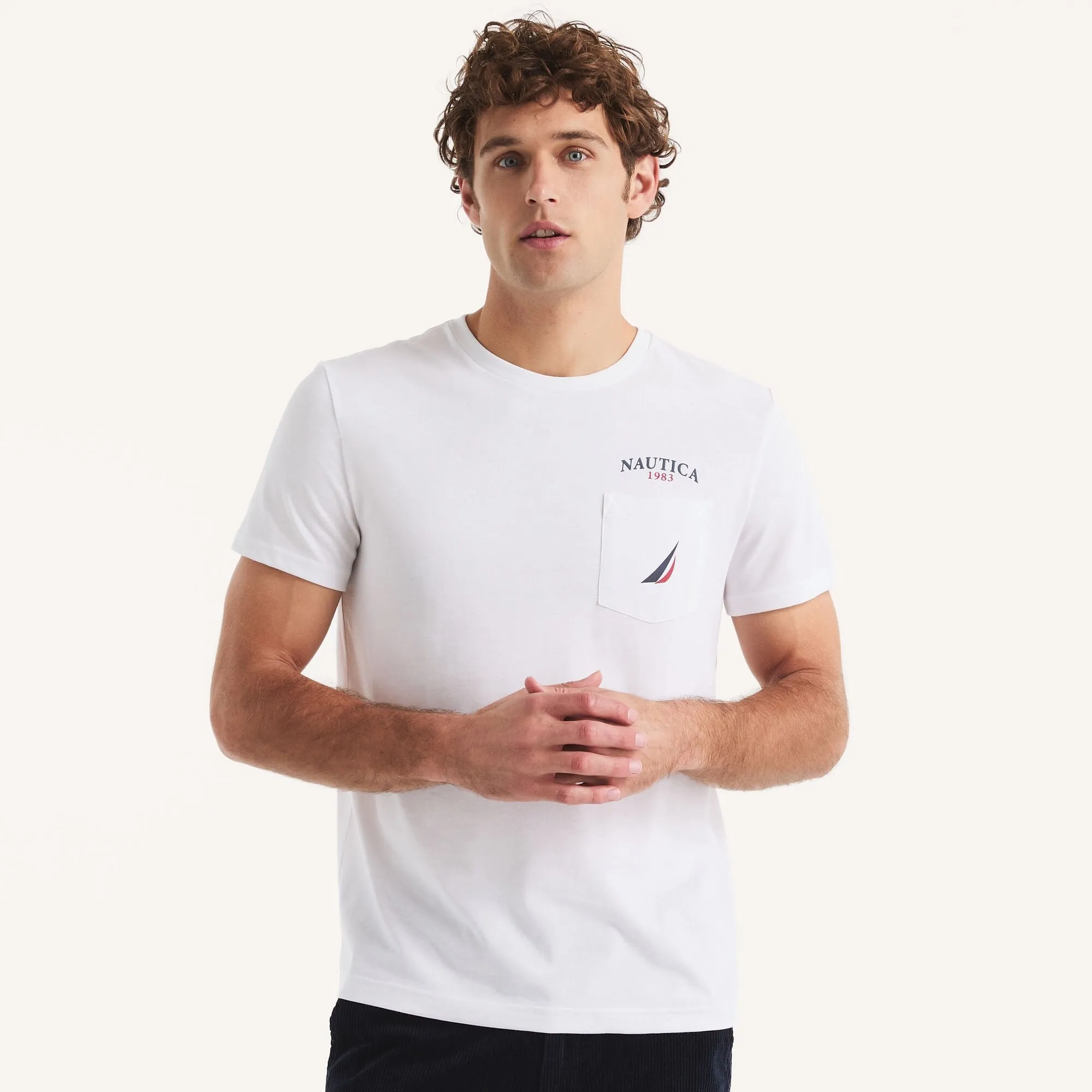 Nautica Mens Yacht Club Graphic T-Shirt