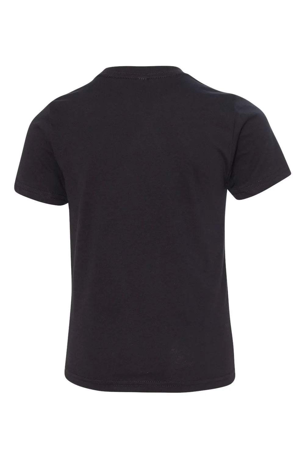 Next Level Youth CVC Jersey Short Sleeve Crewneck T-Shirt - Black
