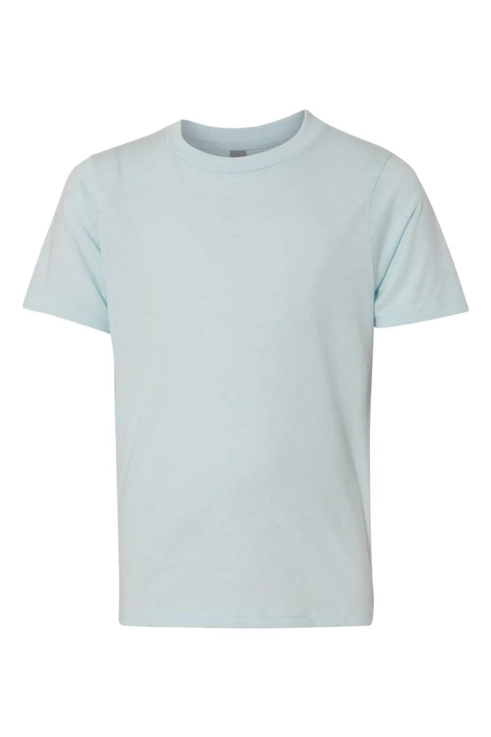 Next Level Youth CVC Jersey Short Sleeve Crewneck T-Shirt - Ice Blue