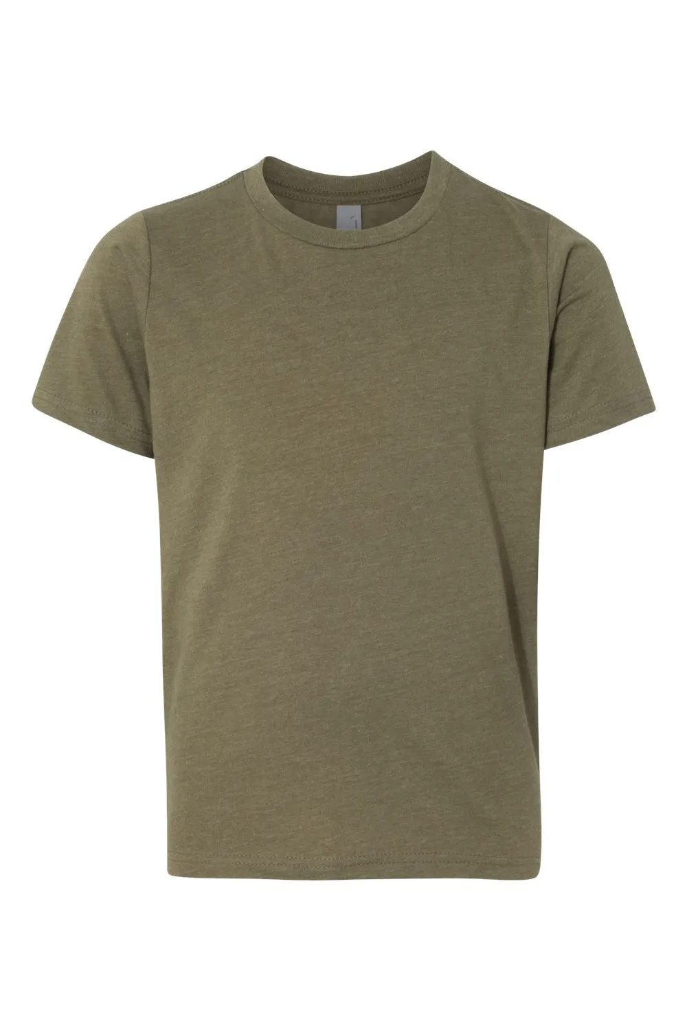 Next Level Youth CVC Jersey Short Sleeve Crewneck T-Shirt - Military Green