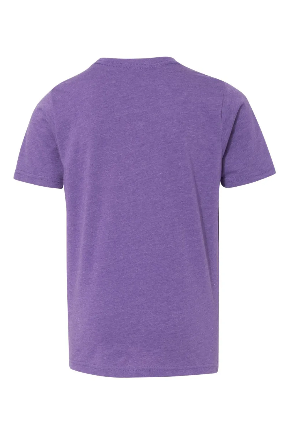 Next Level Youth CVC Jersey Short Sleeve Crewneck T-Shirt - Purple Rush