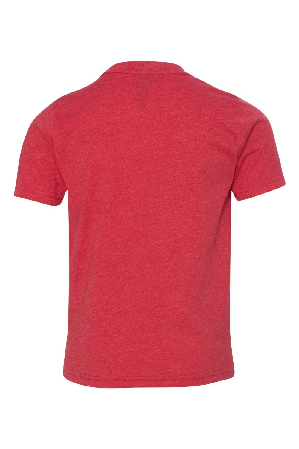 Next Level Youth CVC Jersey Short Sleeve Crewneck T-Shirt - Red