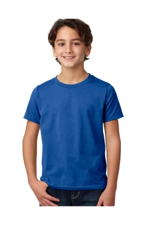 Next Level Youth CVC Jersey Short Sleeve Crewneck T-Shirt - Royal Blue
