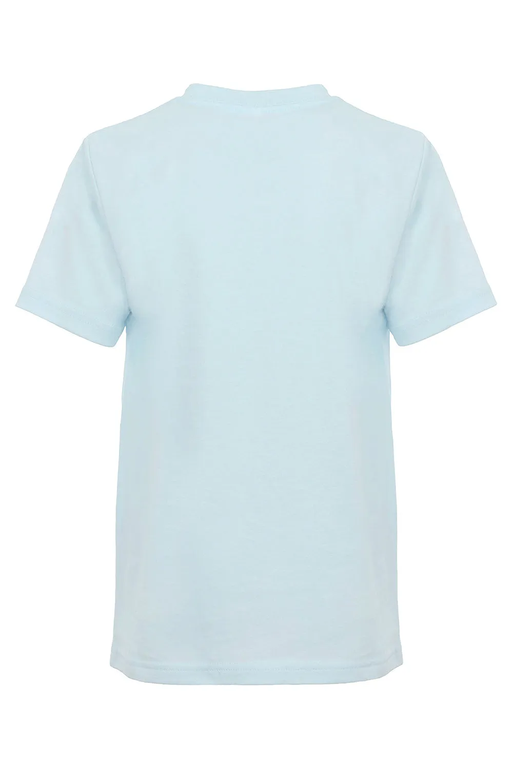 Next Level Youth Fine Jersey Short Sleeve Crewneck T-Shirt - Light Blue