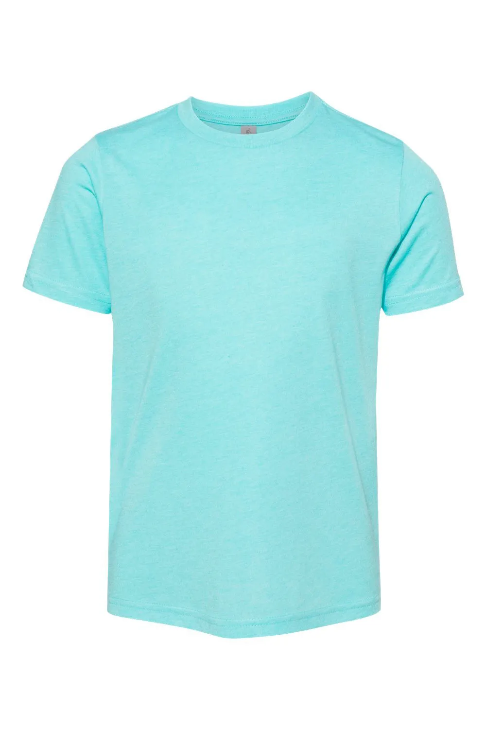 Next Level Youth Jersey Short Sleeve Crewneck T-Shirt - Tahiti Blue