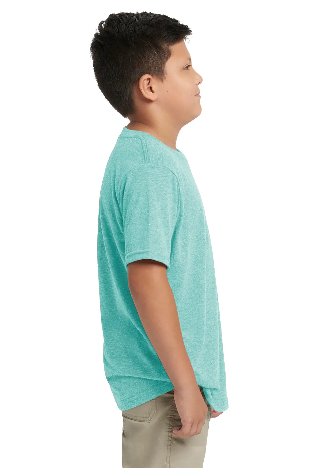 Next Level Youth Jersey Short Sleeve Crewneck T-Shirt - Tahiti Blue