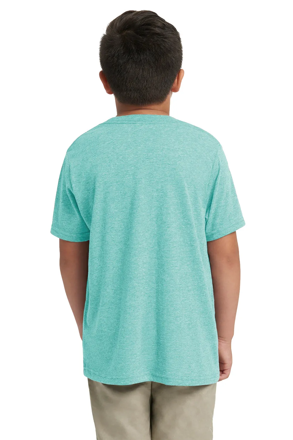 Next Level Youth Jersey Short Sleeve Crewneck T-Shirt - Tahiti Blue
