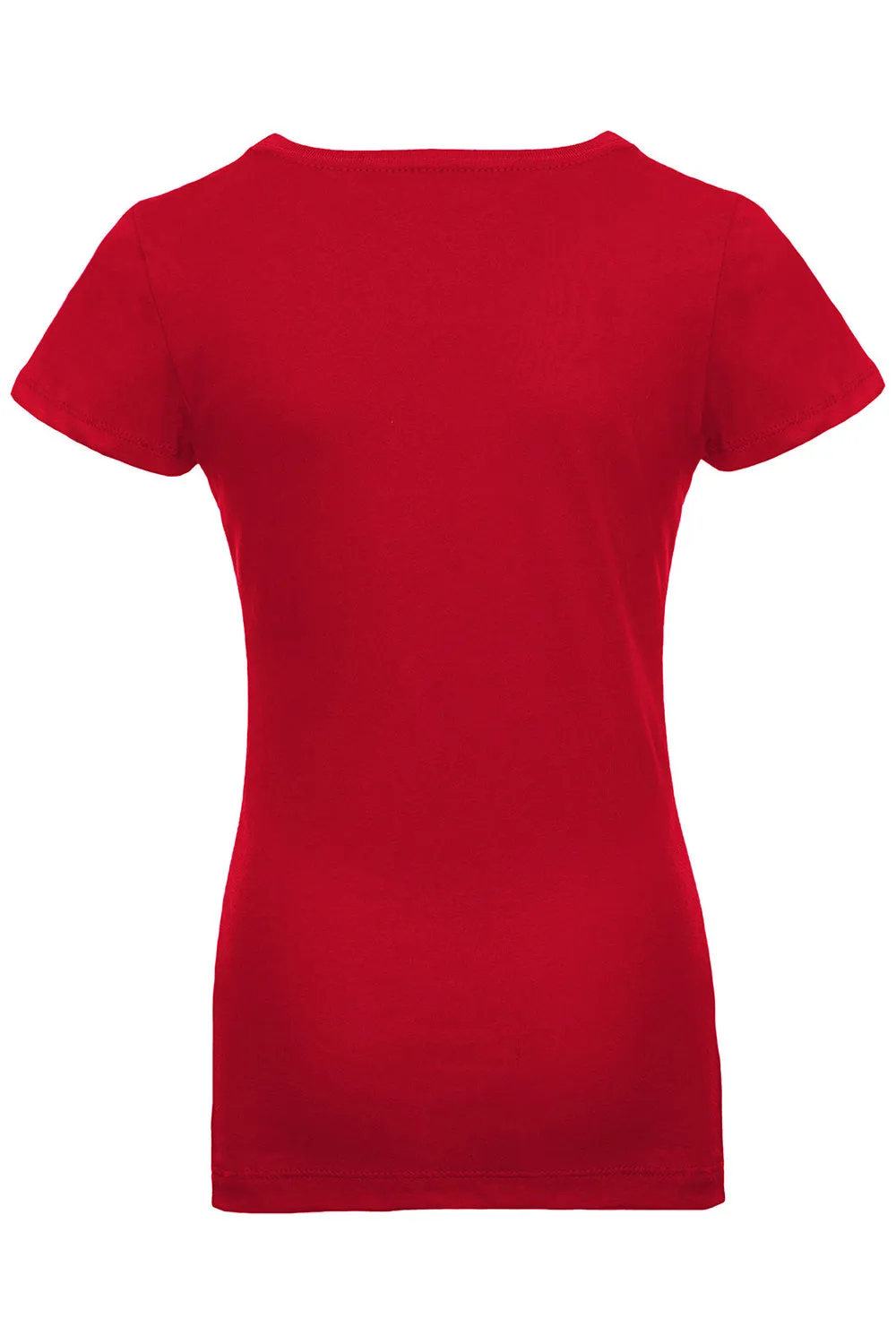 Next Level Youth Princess Fine Jersey Short Sleeve Crewneck T-Shirt - Red
