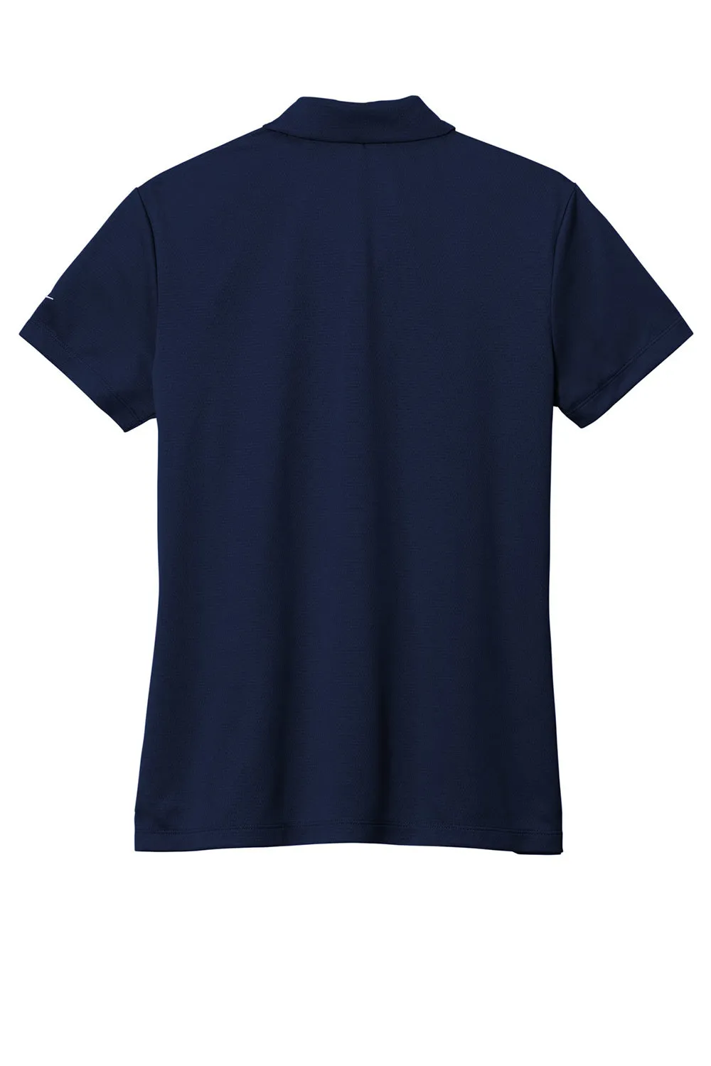 Nike Womens Essential Dri-Fit Moisture Wicking Short Sleeve Polo Shirt - Midnight Navy Blue