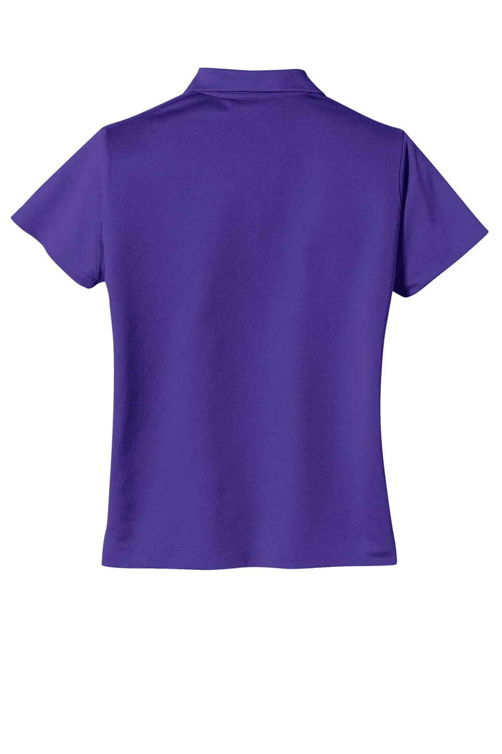Nike Womens Tech Basic Dri-Fit Moisture Wicking Short Sleeve Polo Shirt - Varsity Purple