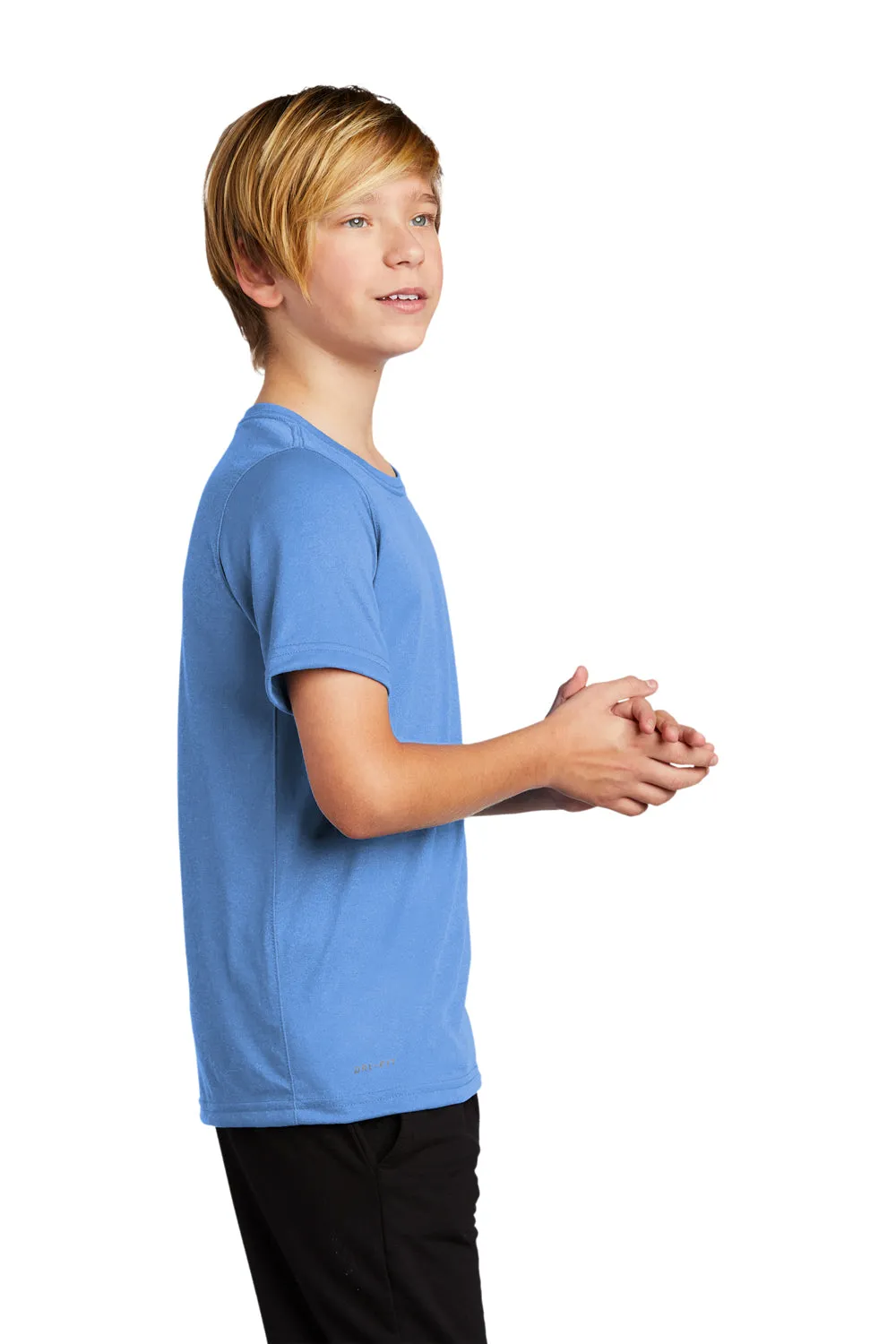 Nike Youth Legend Dri-Fit Moisture Wicking Short Sleeve Crewneck T-Shirt - Valor Blue
