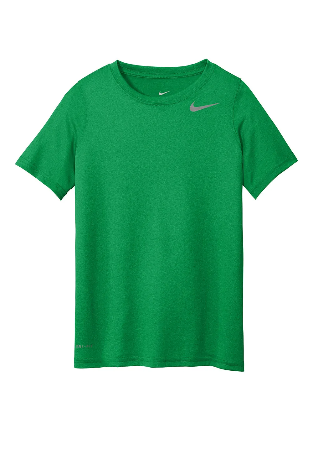 Nike Youth Team rLegend Dri-Fit Moisture Wicking Short Sleeve Crewneck T-Shirt - Apple Green