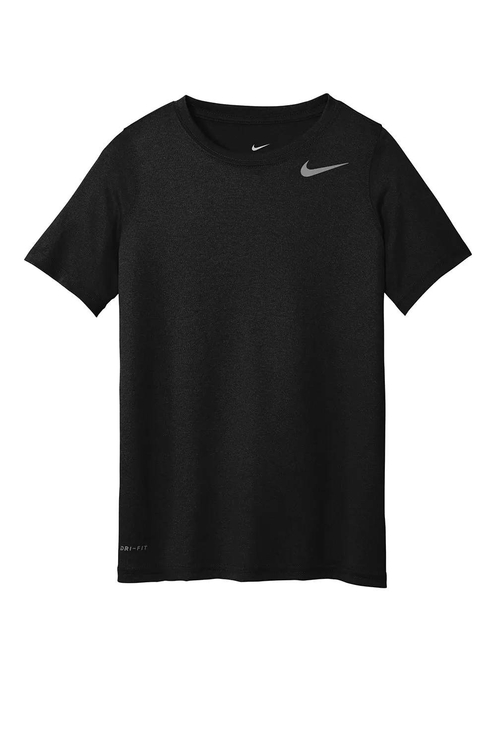 Nike Youth Team rLegend Dri-Fit Moisture Wicking Short Sleeve Crewneck T-Shirt - Black