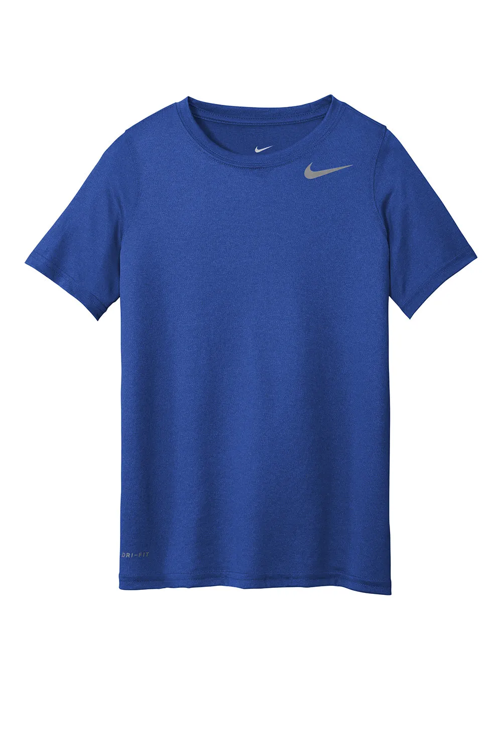 Nike Youth Team rLegend Dri-Fit Moisture Wicking Short Sleeve Crewneck T-Shirt - Game Royal Blue
