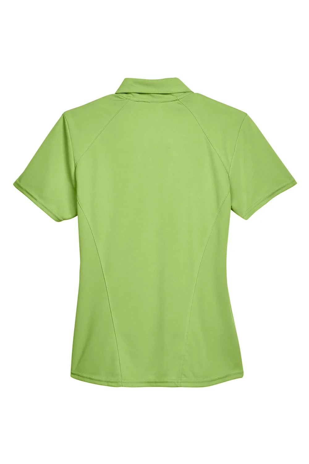 North End Womens Sport Red Performance Moisture Wicking Short Sleeve Polo Shirt - Cactus Green