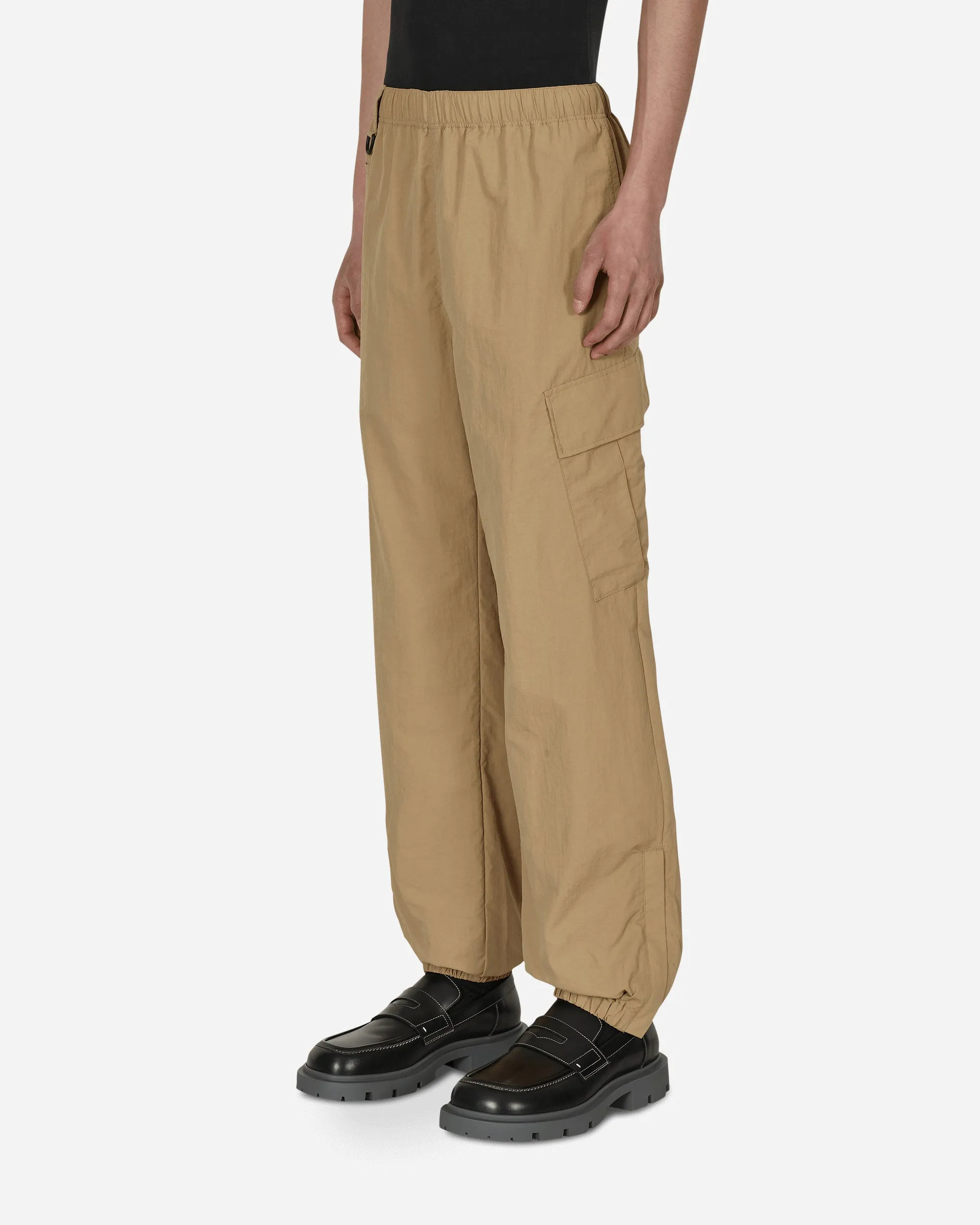 Nylon Cargo Pants Beige