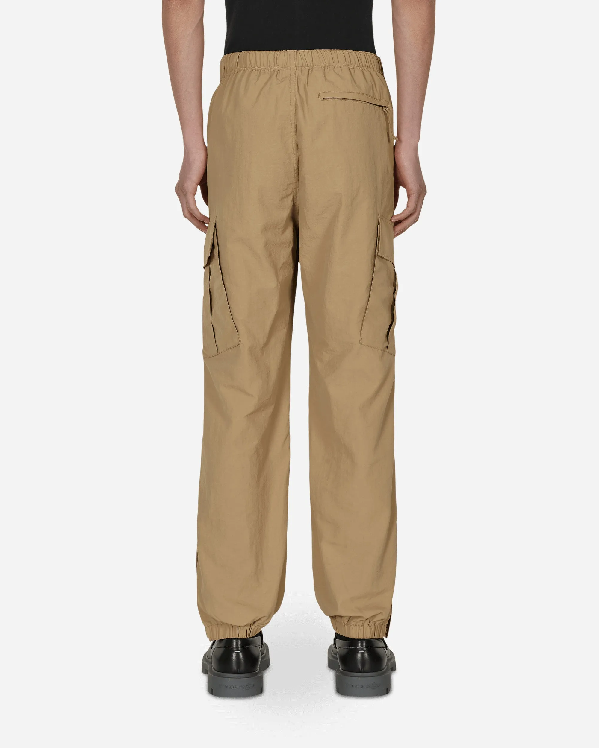 Nylon Cargo Pants Beige