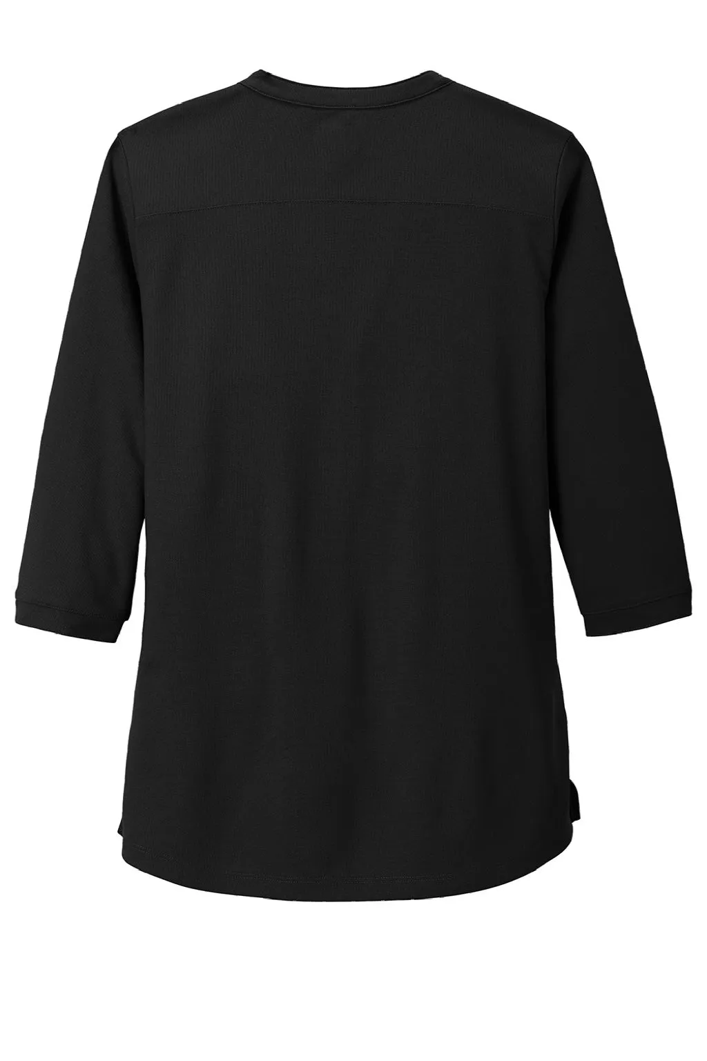 Ogio Womens Jewel Moisture Wicking 3/4 Sleeve Polo Shirt - Blacktop