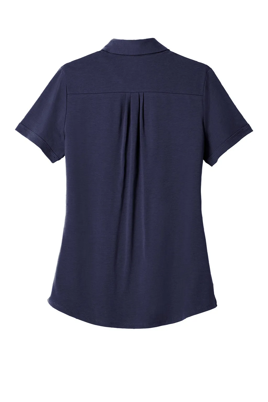 Ogio Womens Limit Moisture Wicking Short Sleeve Polo Shirt - Navy Blue