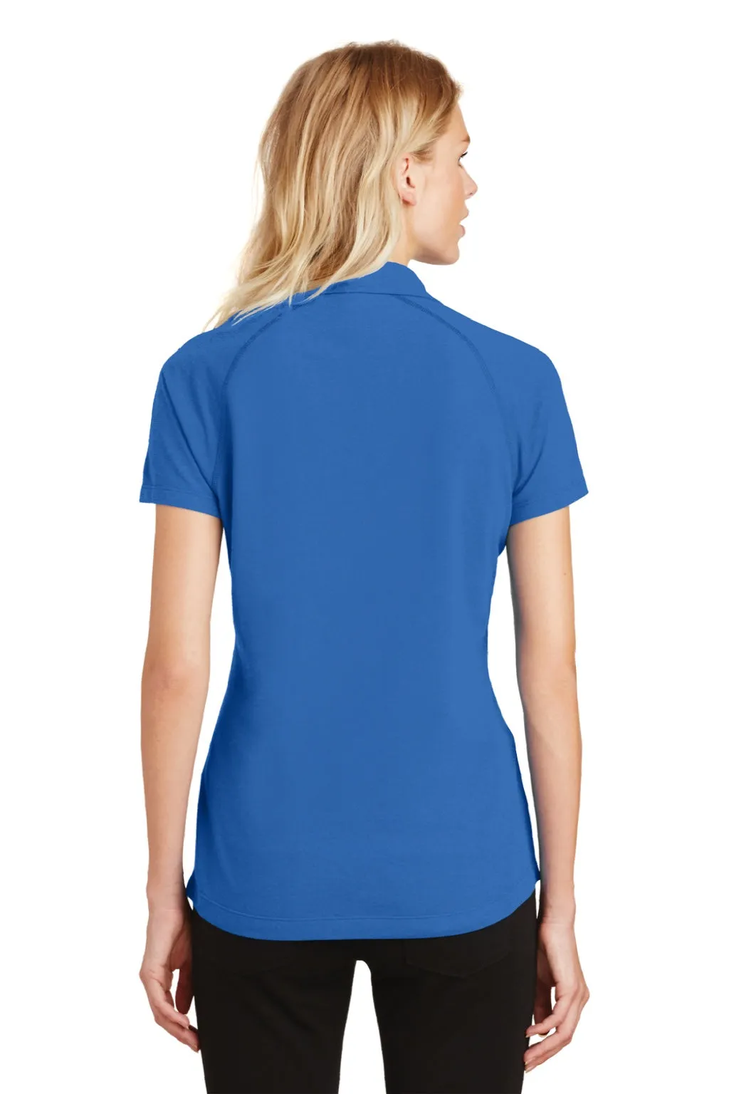 Ogio Womens Onyx Moisture Wicking Short Sleeve Polo Shirt - Electric Blue