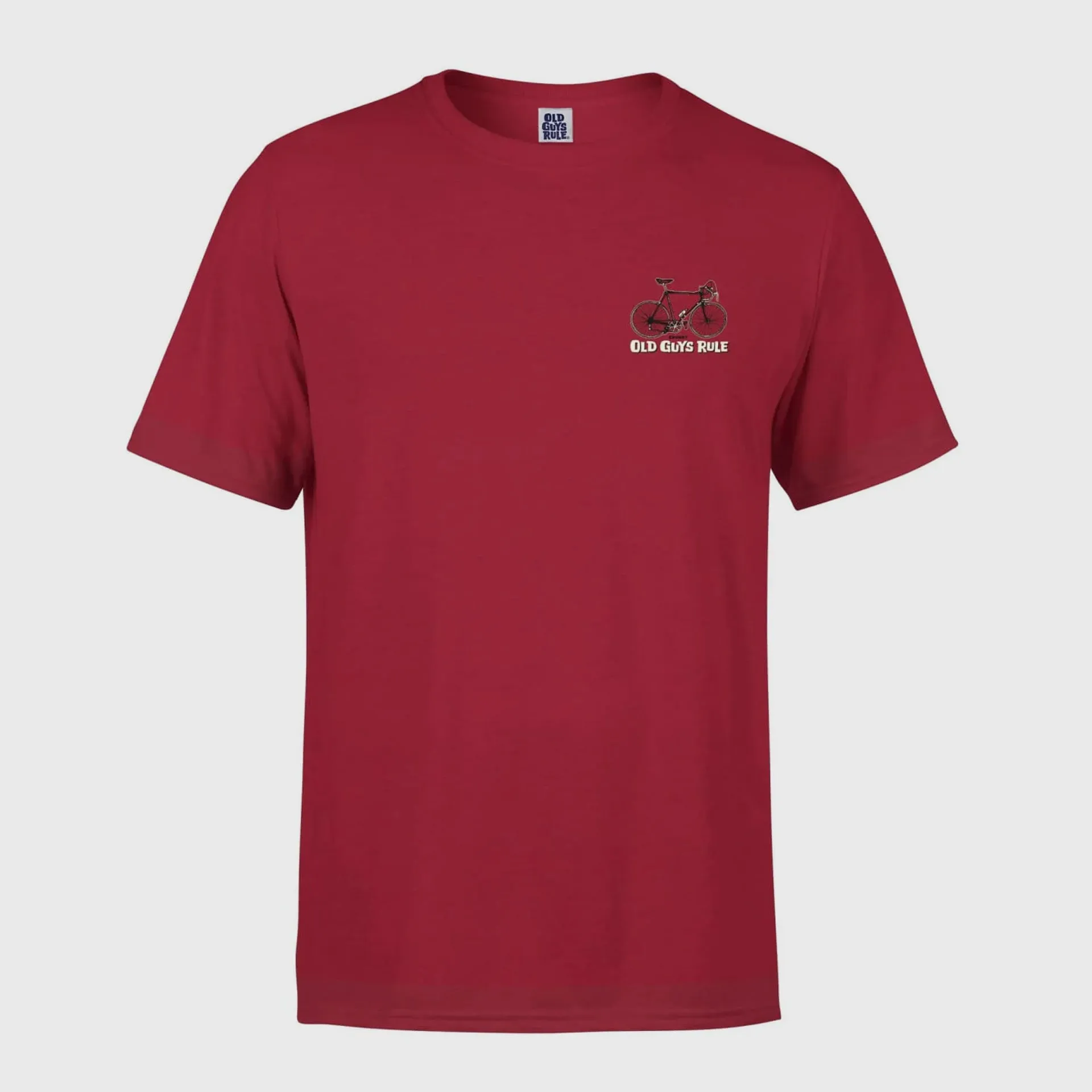 Old Guys Rule Cranky T-Shirt - Cardinal Red